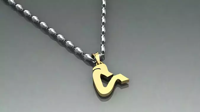 Pendant C-c1 3D print model