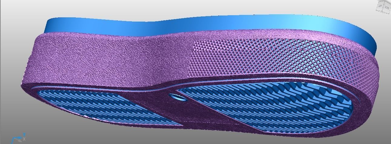 shoes sol ready for printing 3D model_1