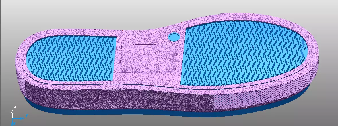 shoes sol ready for printing 3D model_0