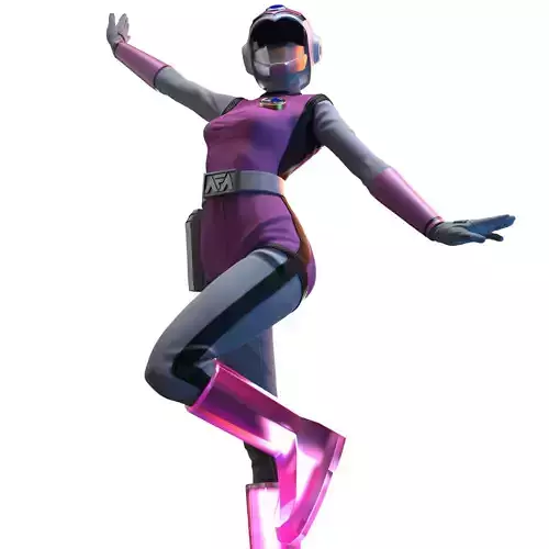 Chounshinsei Flashman - Pink Flash 3D print model