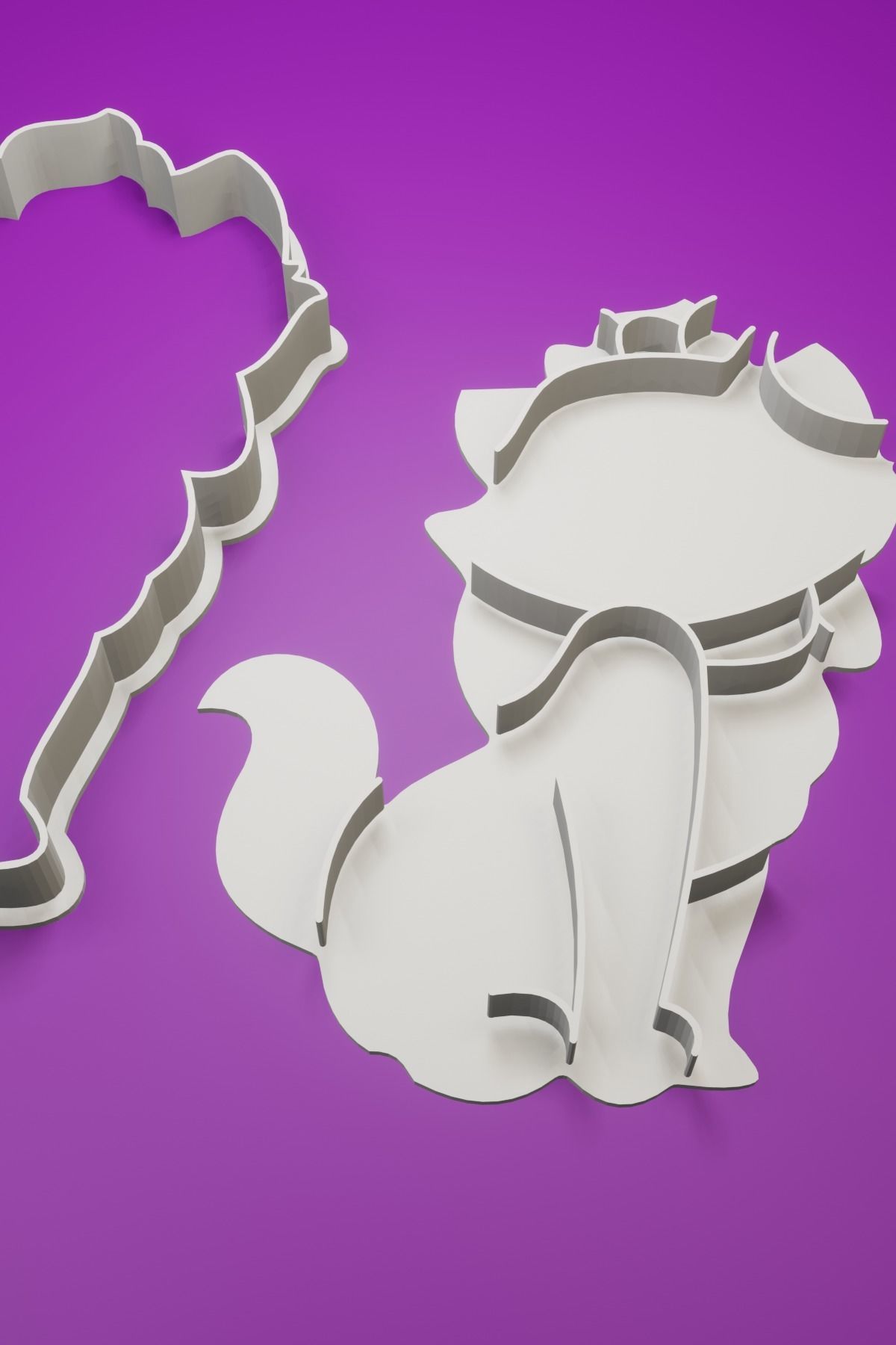 MOLD MARIE ARISTOGATOS 3D model_3