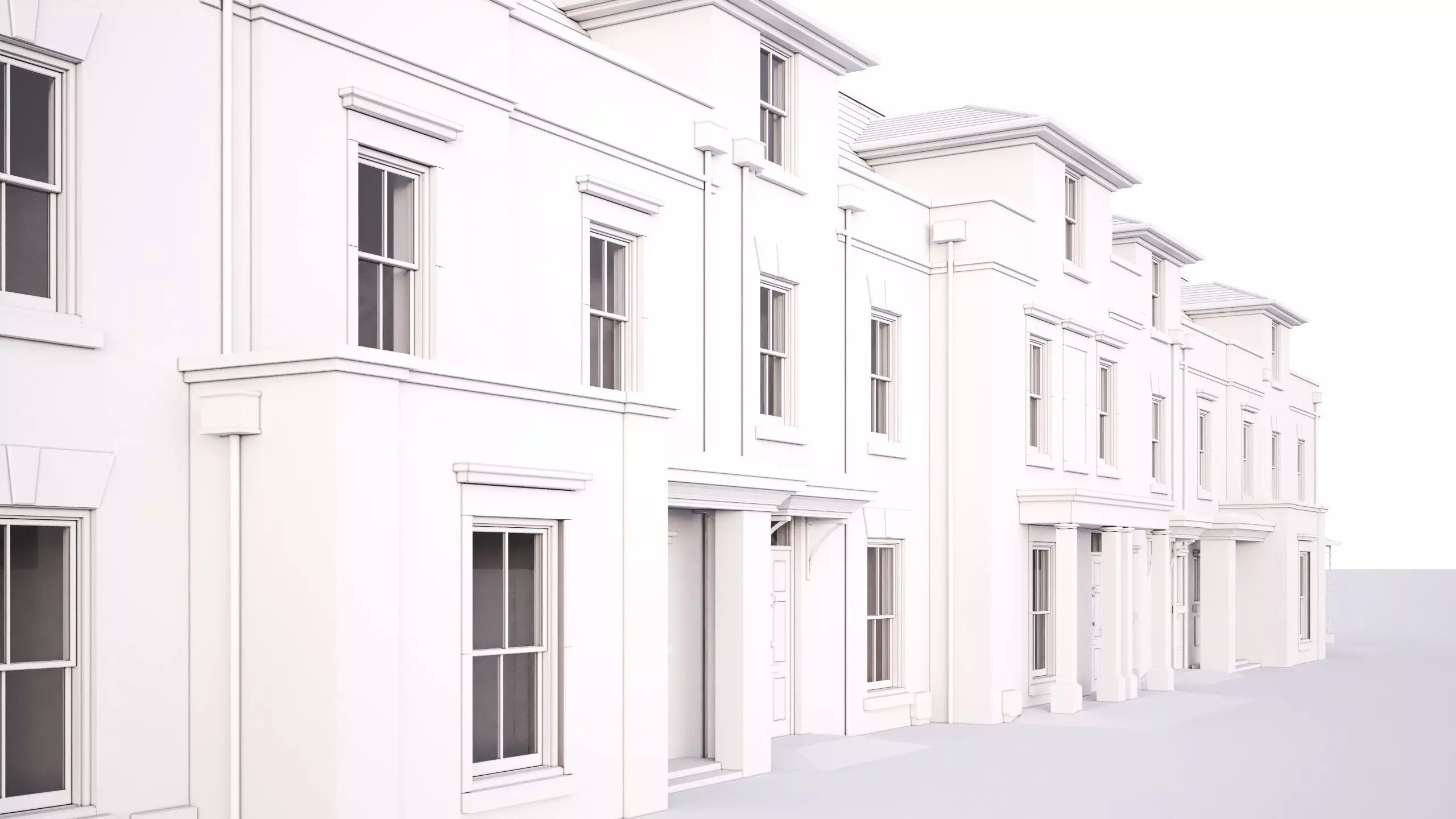 British House Broadoaks B2 3D model_0