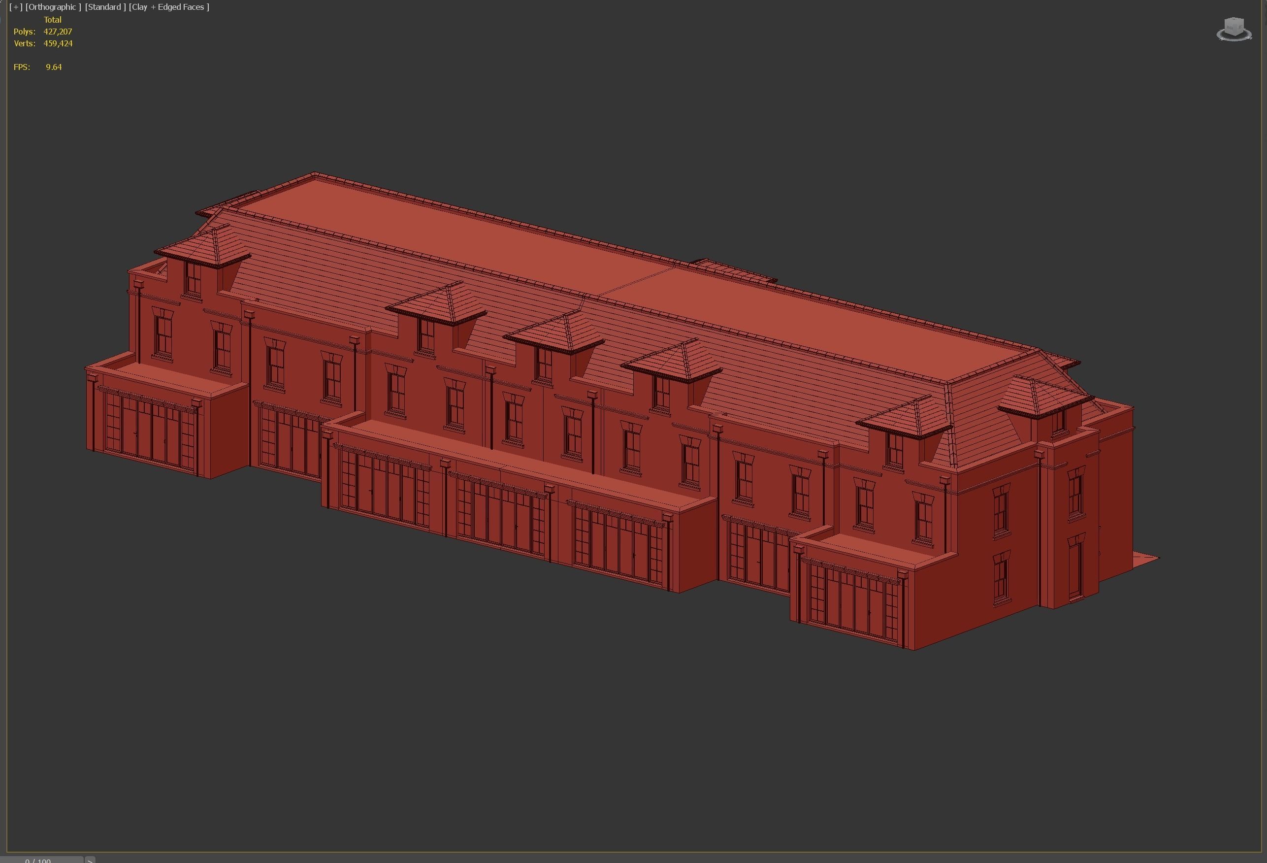 British House Broadoaks B2 3D model_7