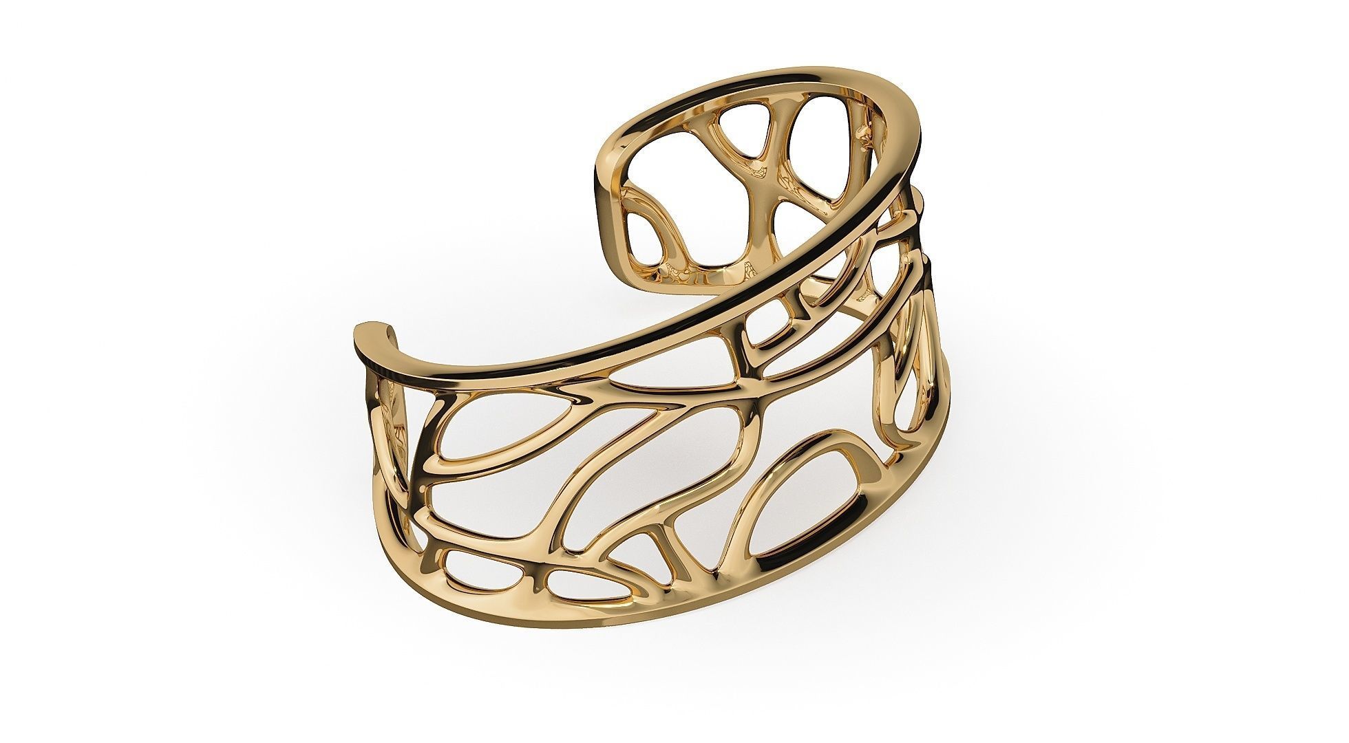 Bracelet F 3D print model_4