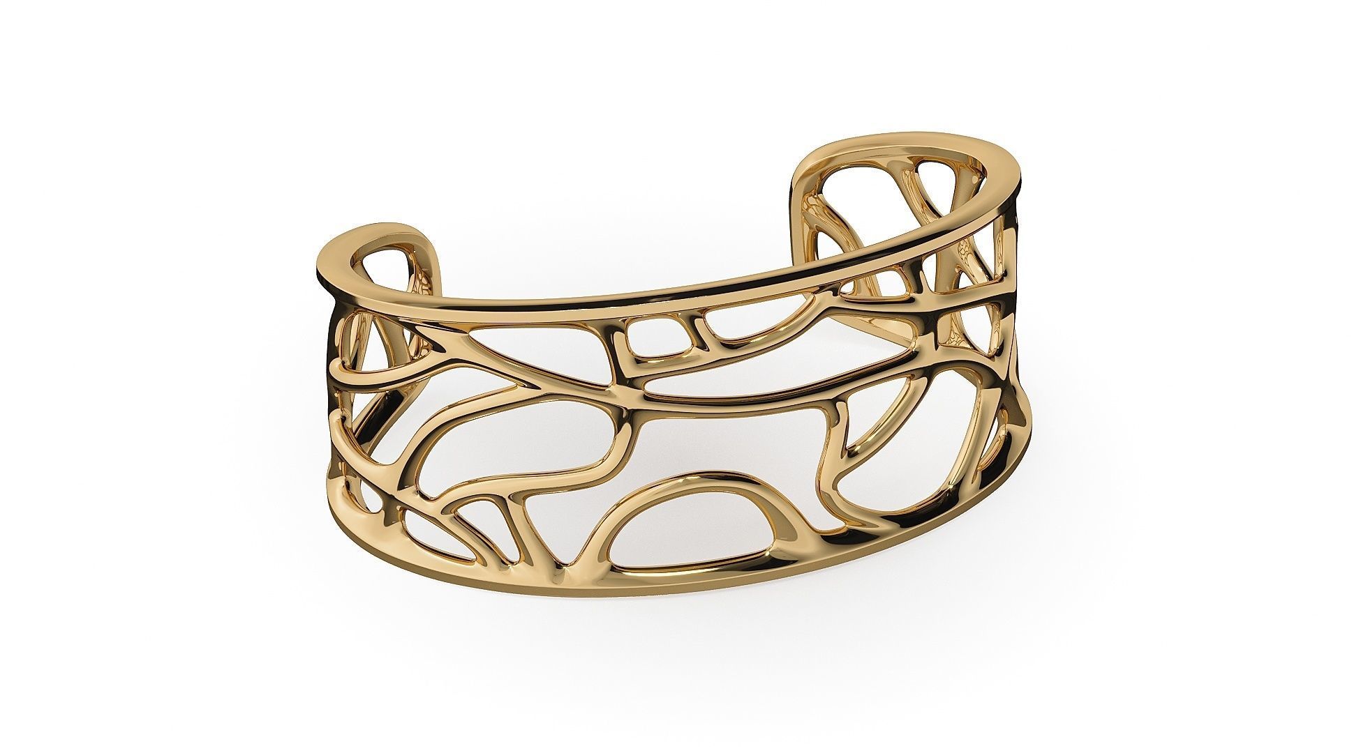 Bracelet F 3D print model_2