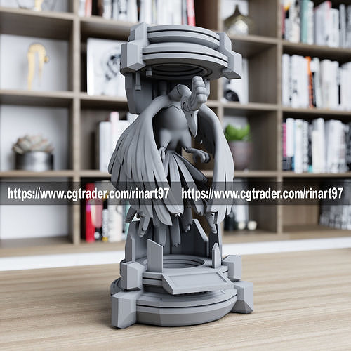 ho-oh in the lab from pokemon 3D print model