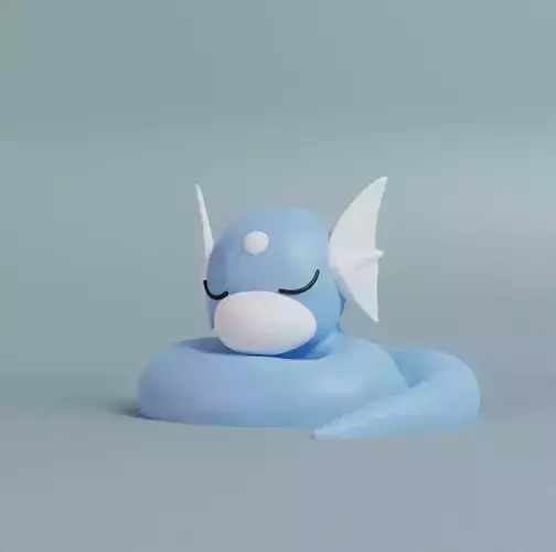 Pokemon - Sleeping Dratini