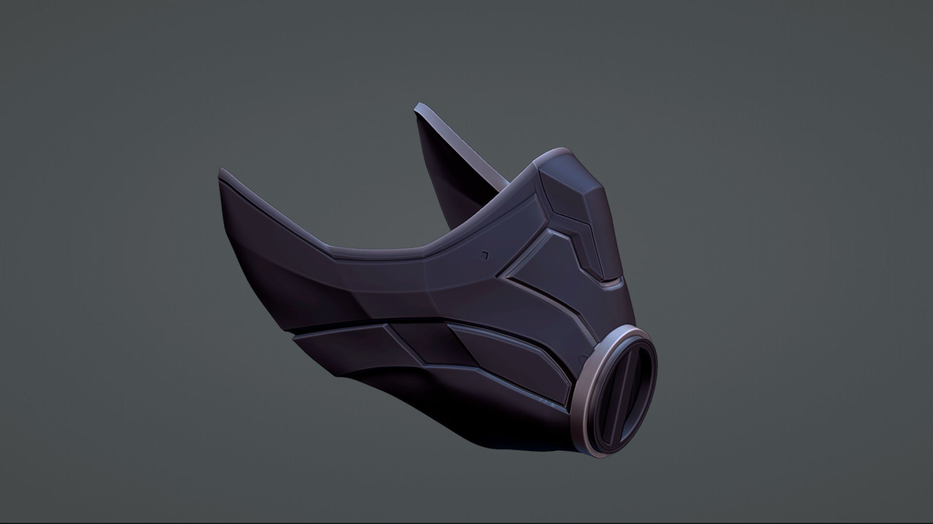 Inspired by Smoke from Mortal Kombat 1 3D print model_6