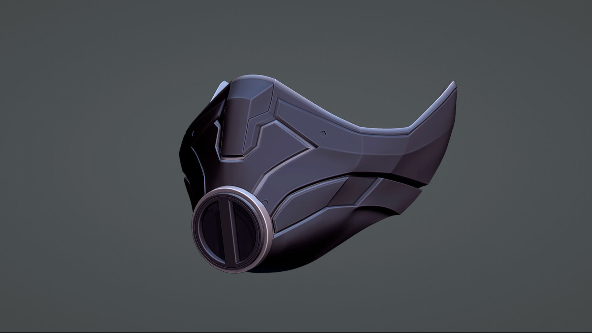 Inspired by Smoke from Mortal Kombat 1 3D print model_2