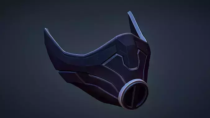 Inspired by Smoke from Mortal Kombat 1 3D print model