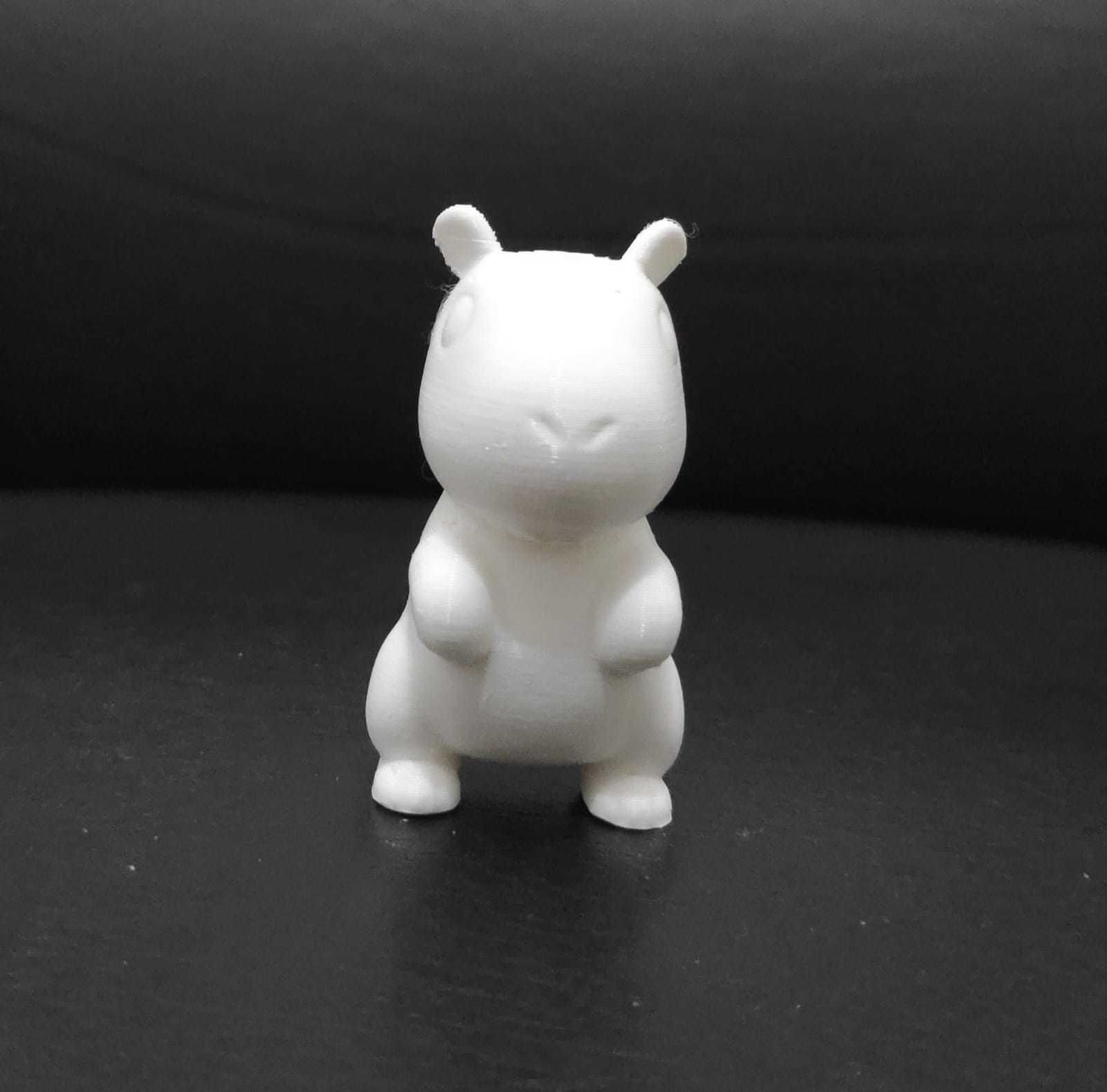 Capybara Standing 3D print model_4