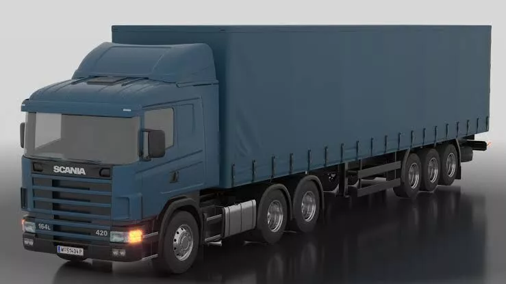 Truck model 3D model