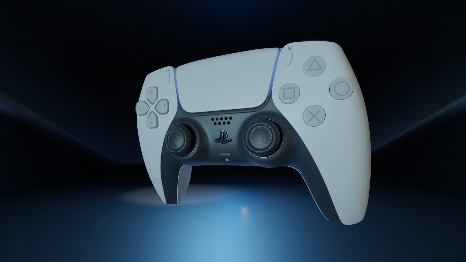 PS5 all product in high quality Low-poly 3D model_2
