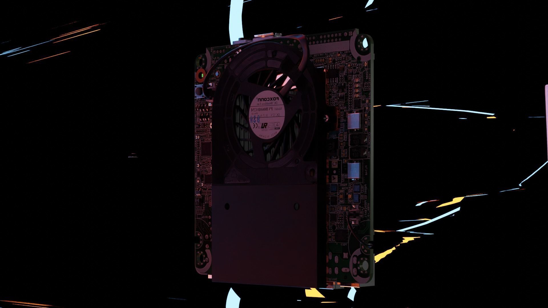 PS5 all product in high quality Low-poly 3D model_12