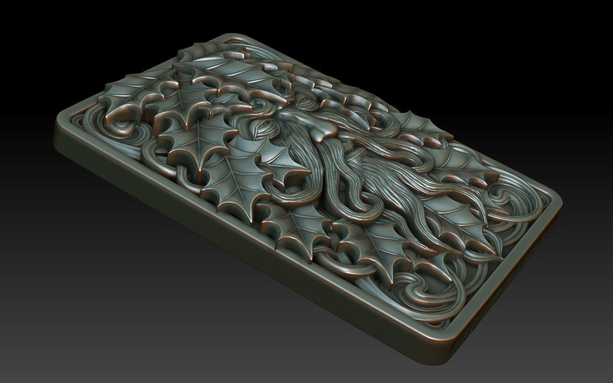 Greenman 14 3D print model_1