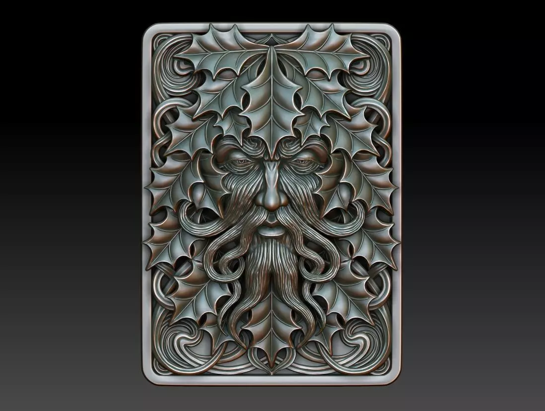 Greenman 14 3D print model_0
