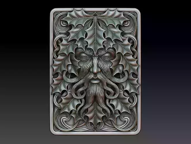 Greenman 14 3D print model