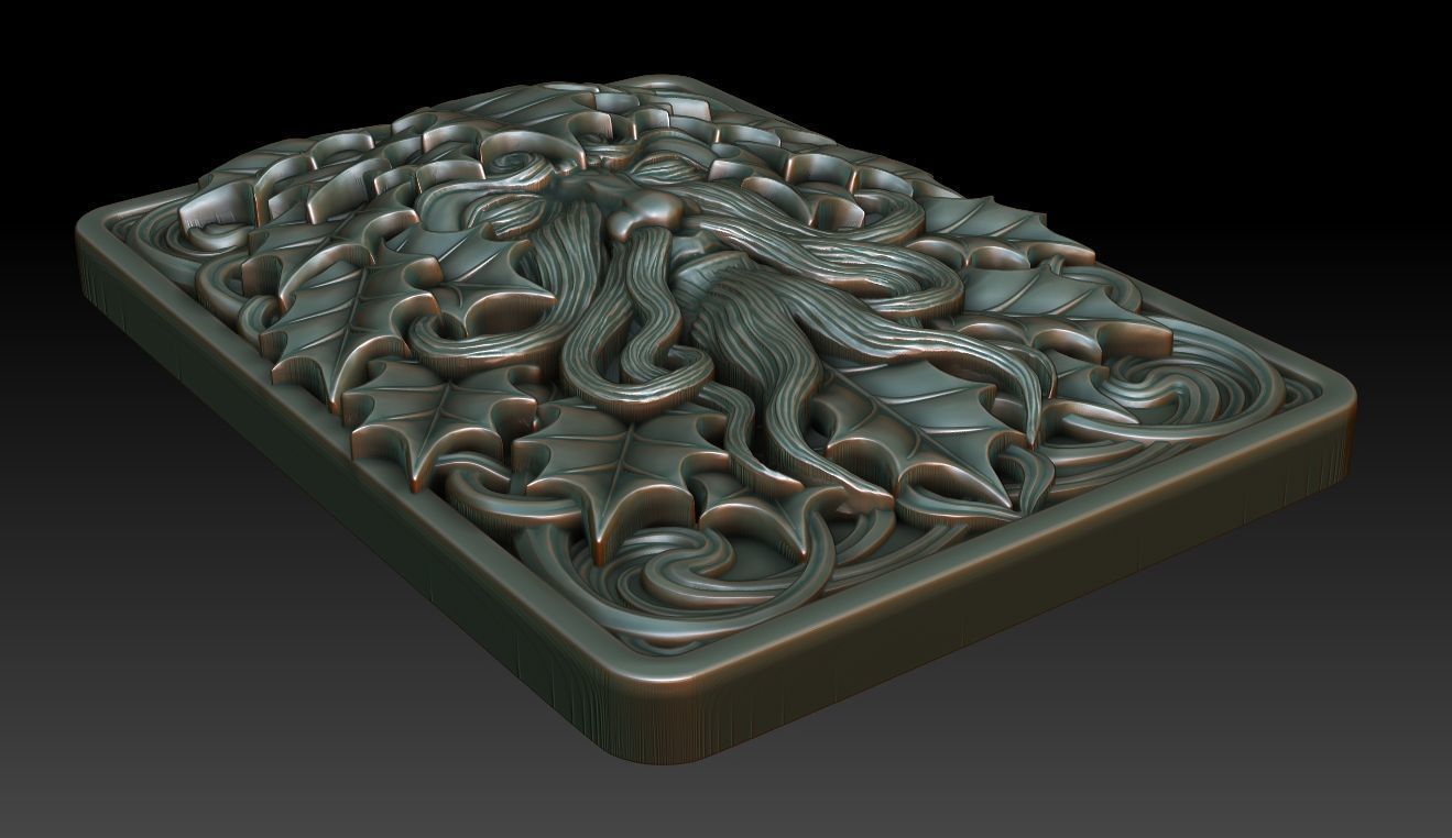 Greenman 14 3D print model_2