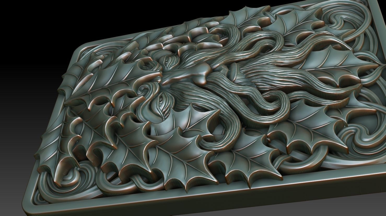 Greenman 14 3D print model_10