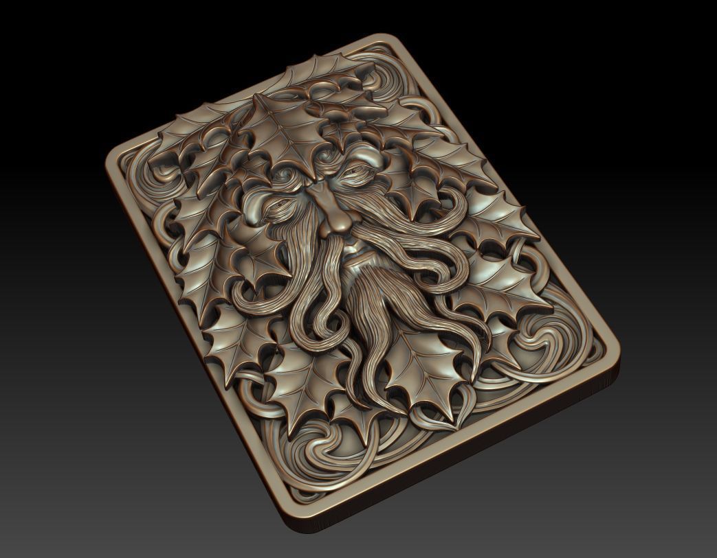 Greenman 14 3D print model_12