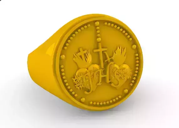 Anillo Rosario rosary ring SM