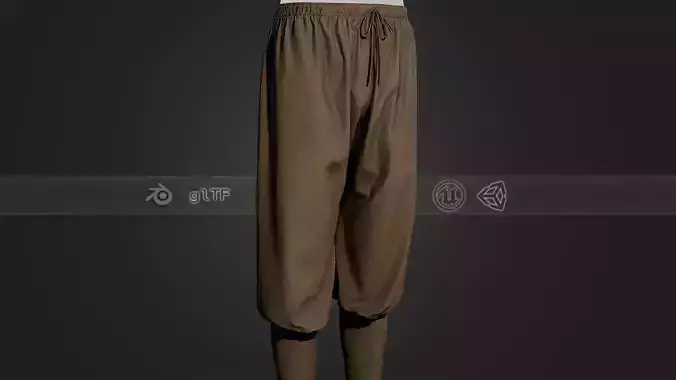 Brown Medieval Pants 