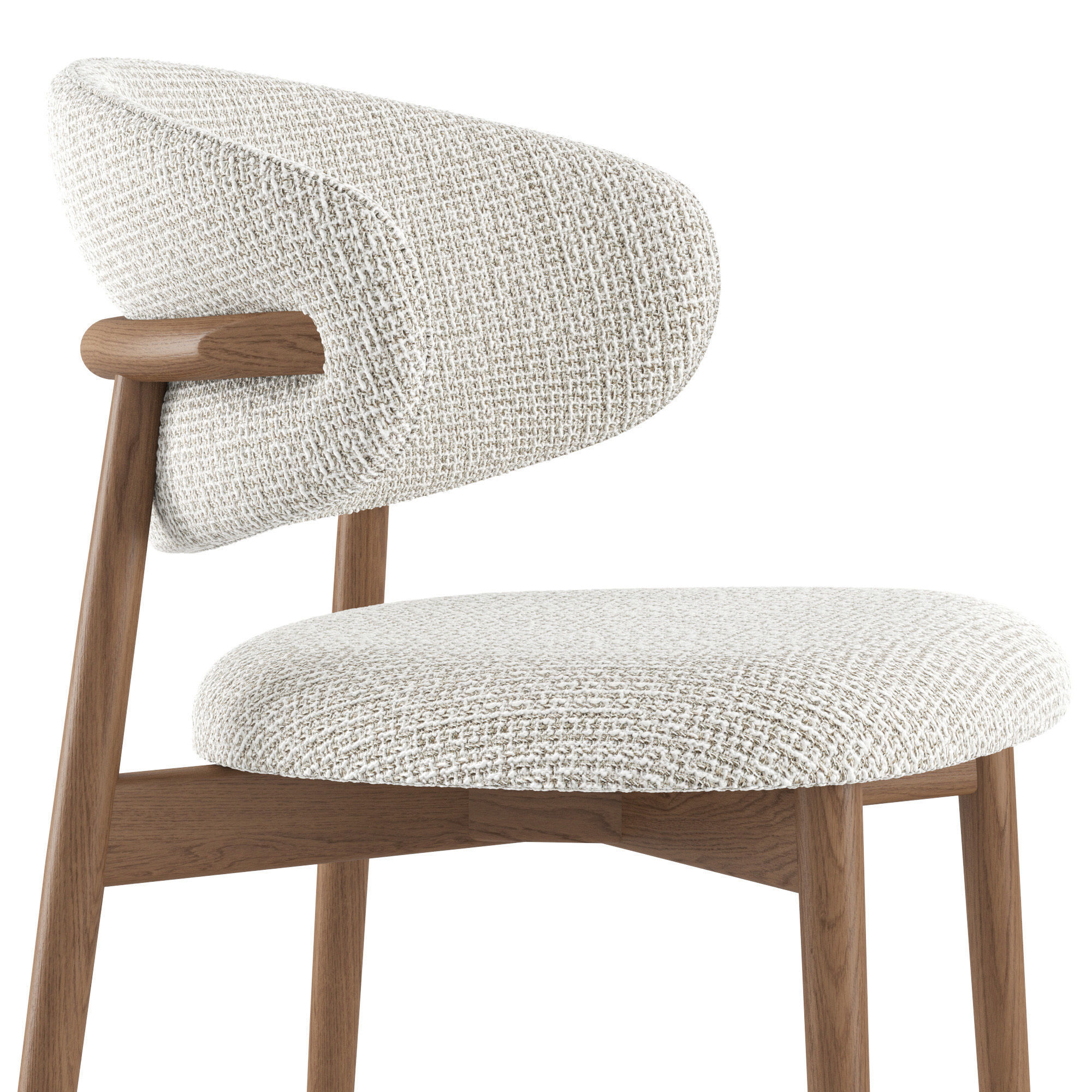 Home chairs and stools OLEANDRO Calligaris 3D model_3