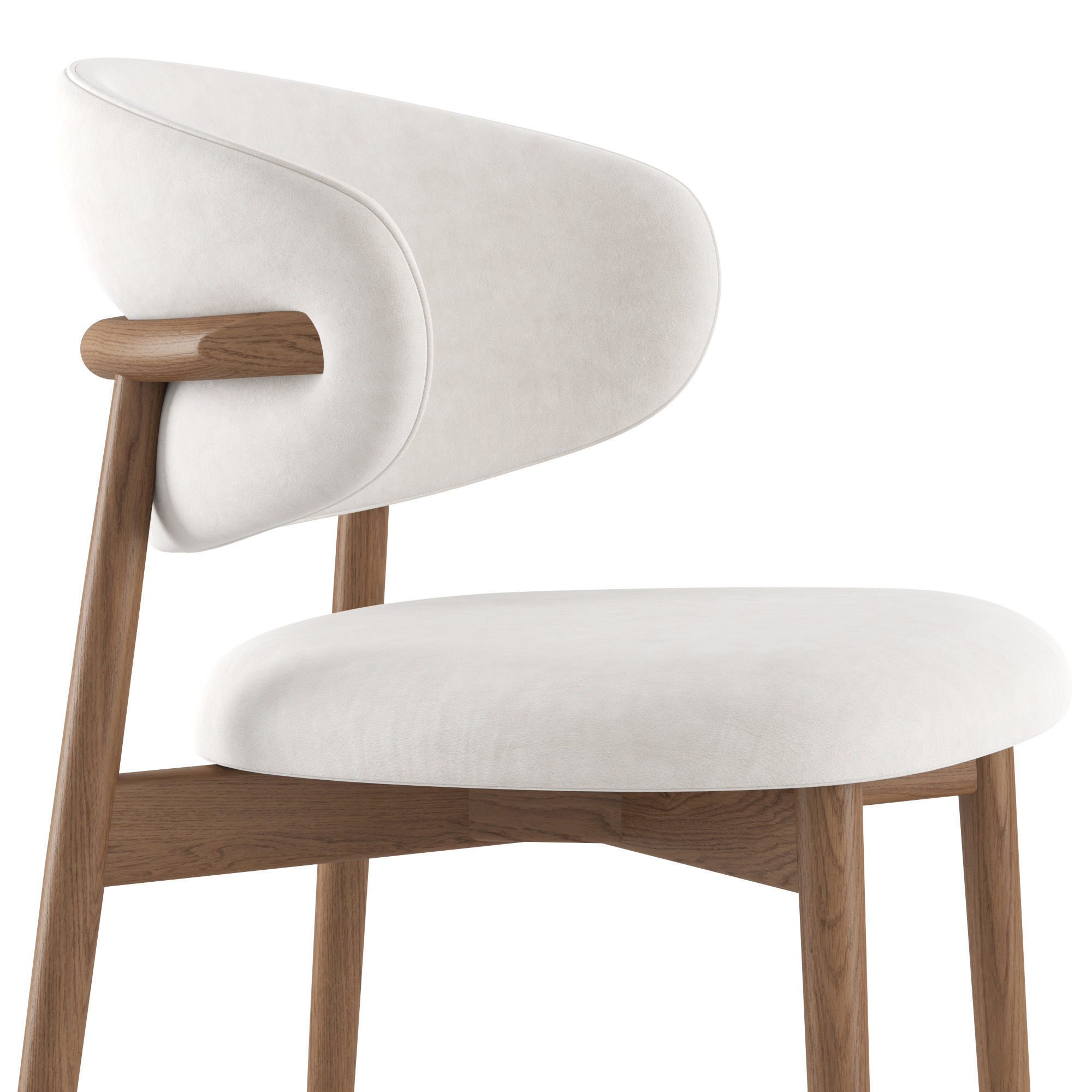 Home chairs and stools OLEANDRO Calligaris 3D model_4