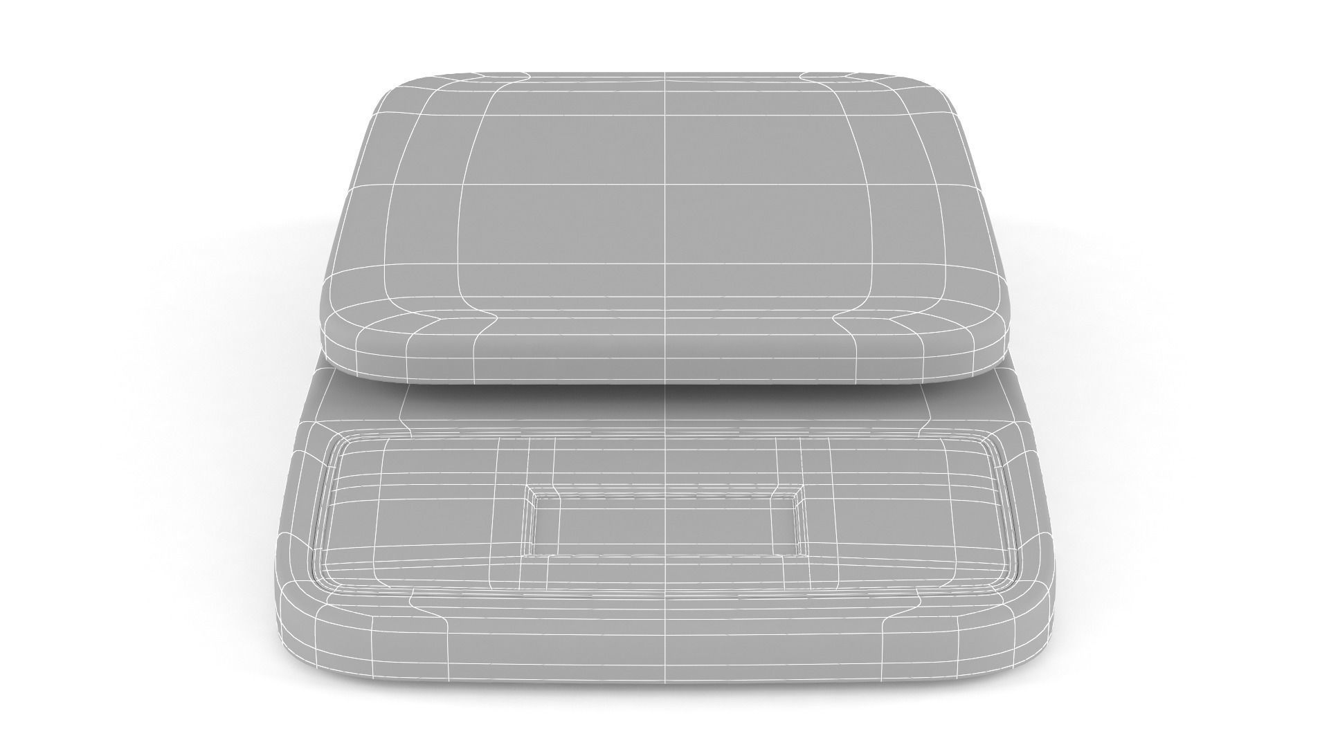 Digital Kitchen Scale 3D model_6