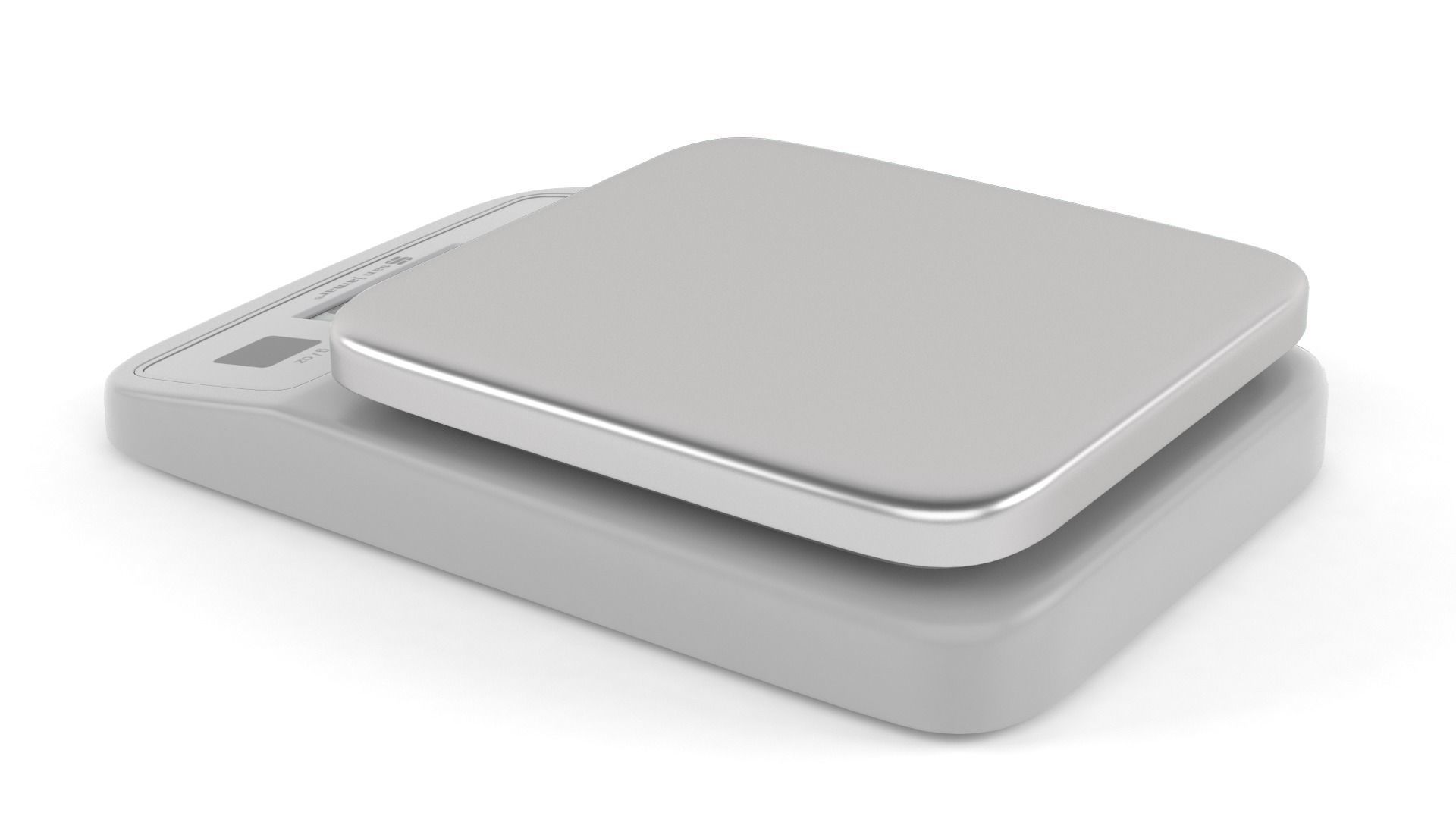 Digital Kitchen Scale 3D model_4