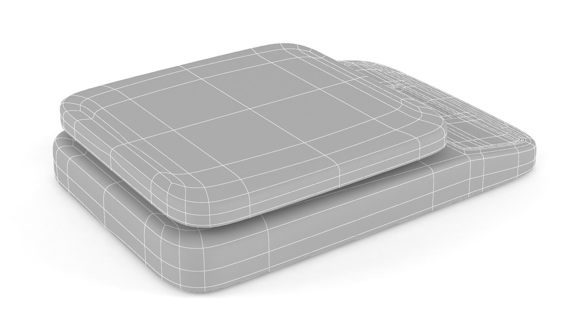 Digital Kitchen Scale 3D model_8