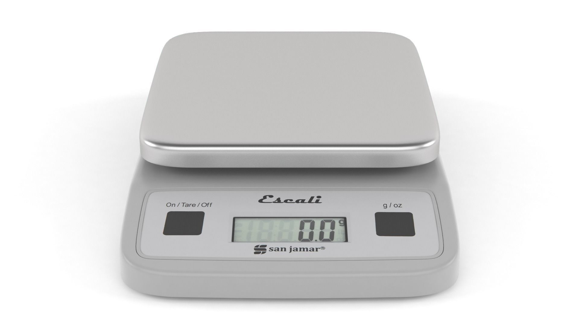 Digital Kitchen Scale 3D model_1