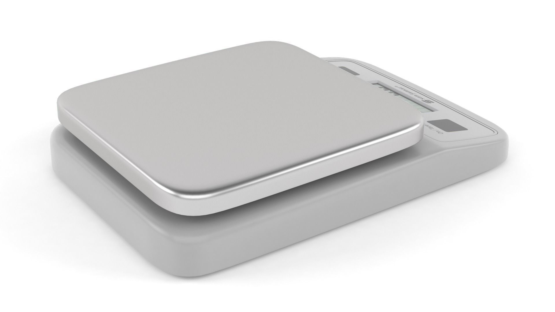 Digital Kitchen Scale 3D model_3