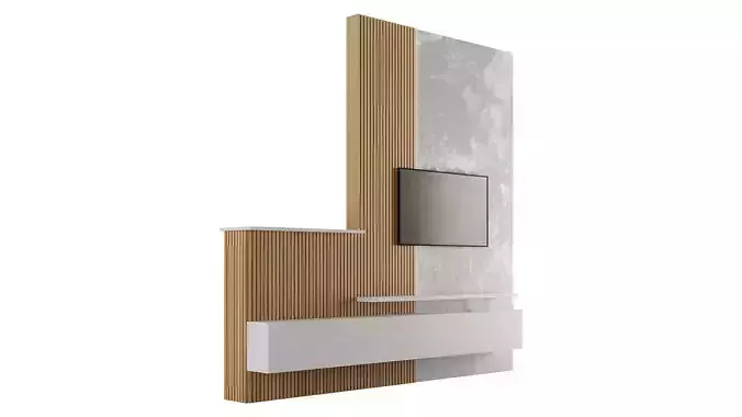 Kitchen Room Furniture TV Stand design by ingriddetalha 3D model