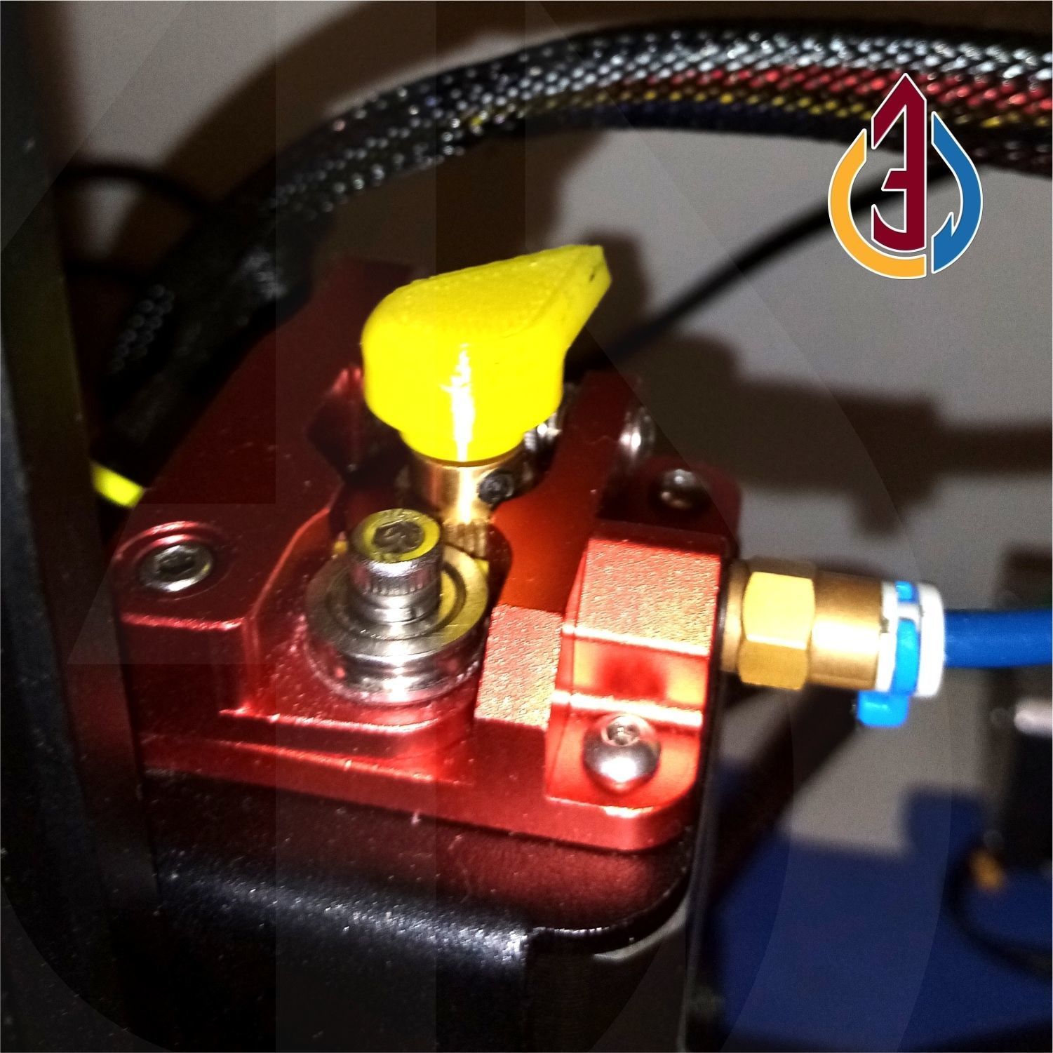 KNOB X AXIS ENDER 3 PRO Free 3D model_4