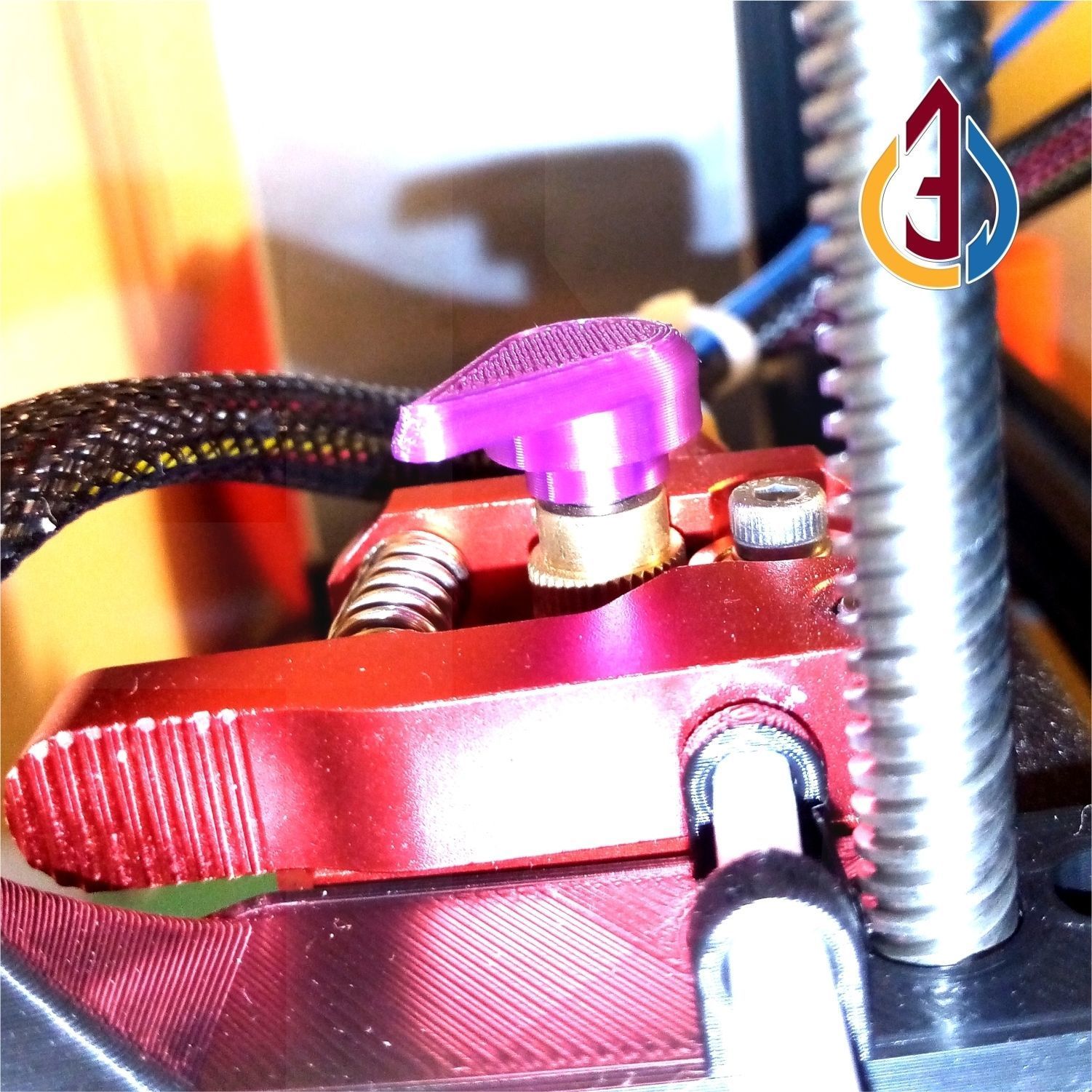 KNOB X AXIS ENDER 3 PRO Free 3D model_5