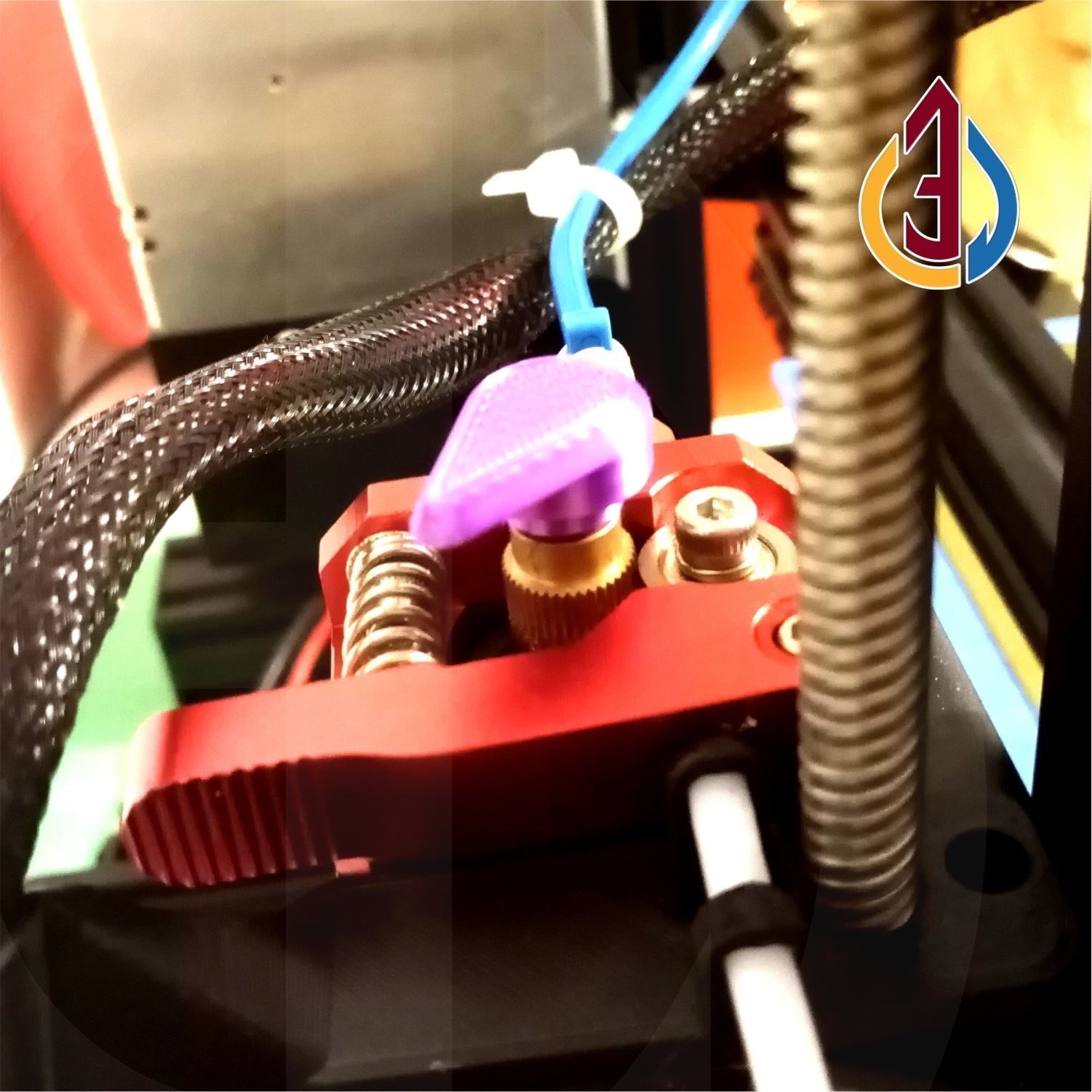 KNOB X AXIS ENDER 3 PRO Free 3D model_6