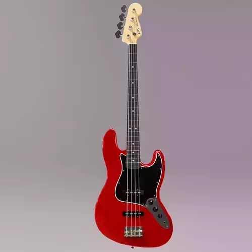 Jazz Bass - Scarlet Red