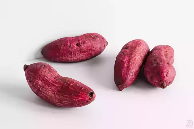 Potato 3D model