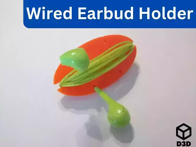 Wired Earbud Holder