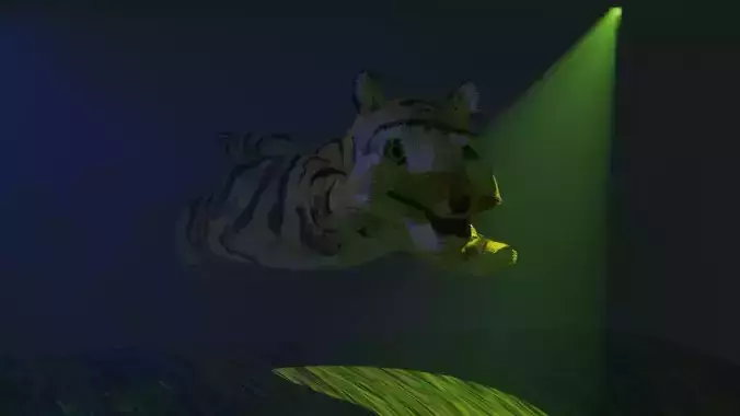 The tiger and the castle guard animated short