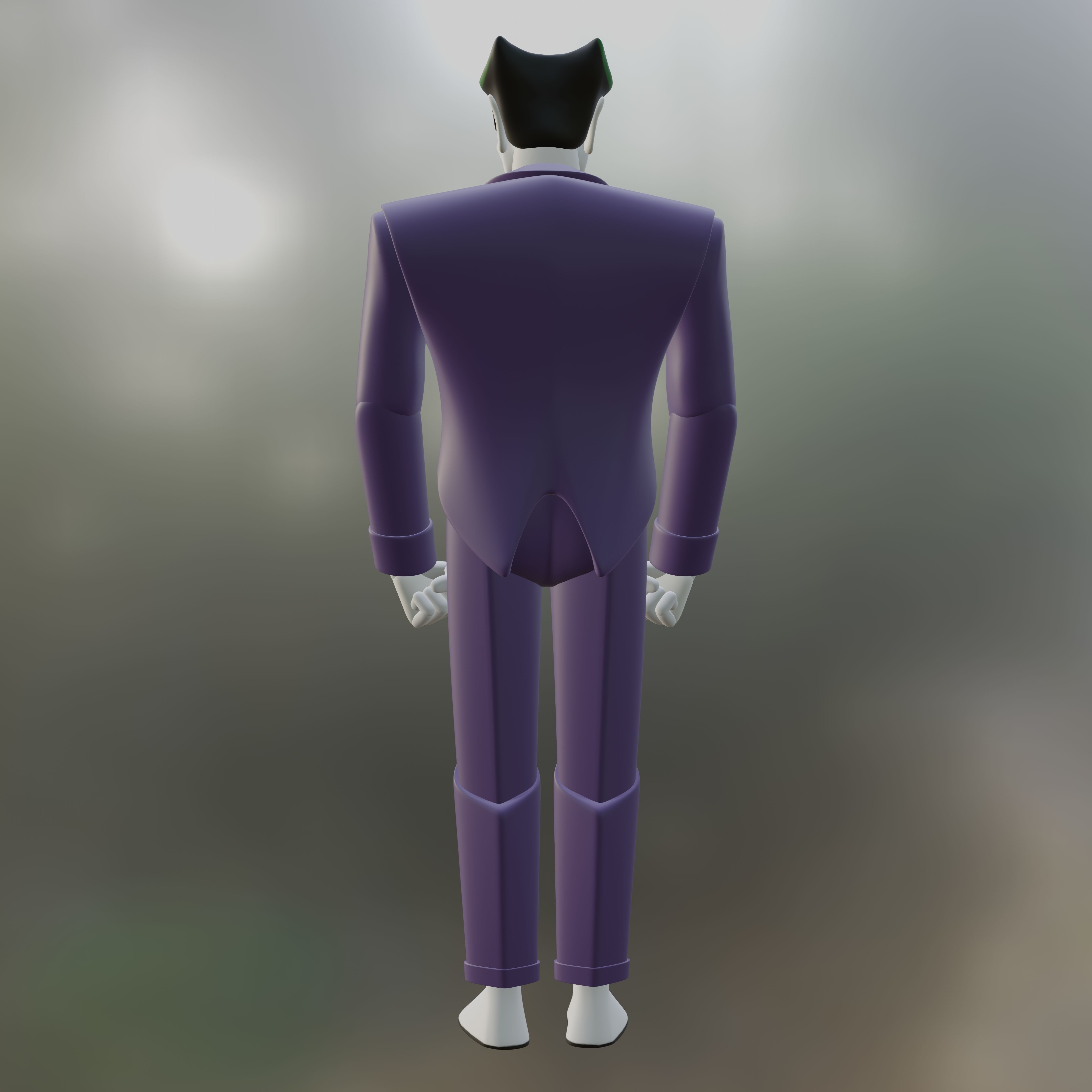 Joker from The Batman Animated Series  3D print model_8