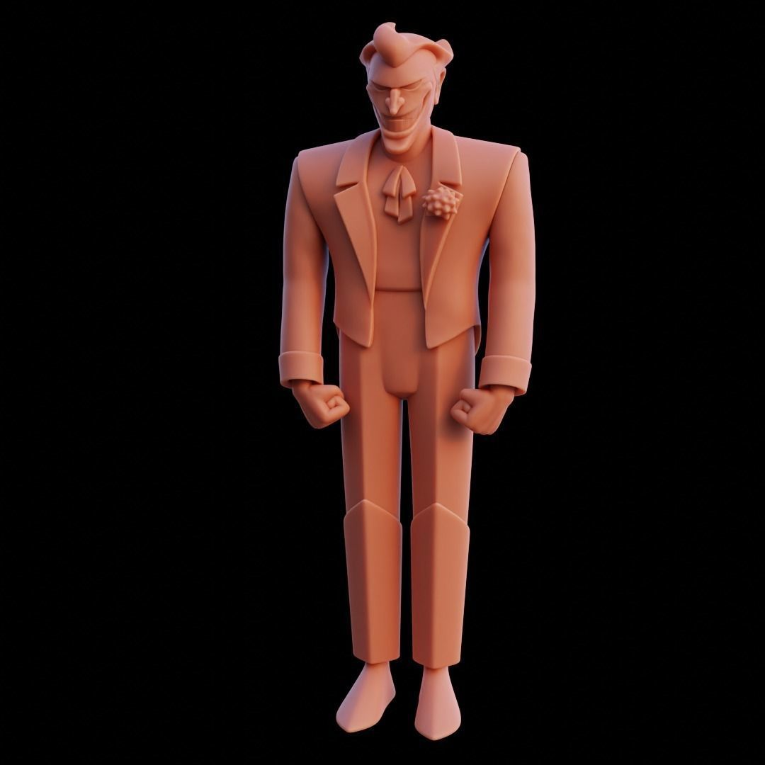Joker from The Batman Animated Series  3D print model_1