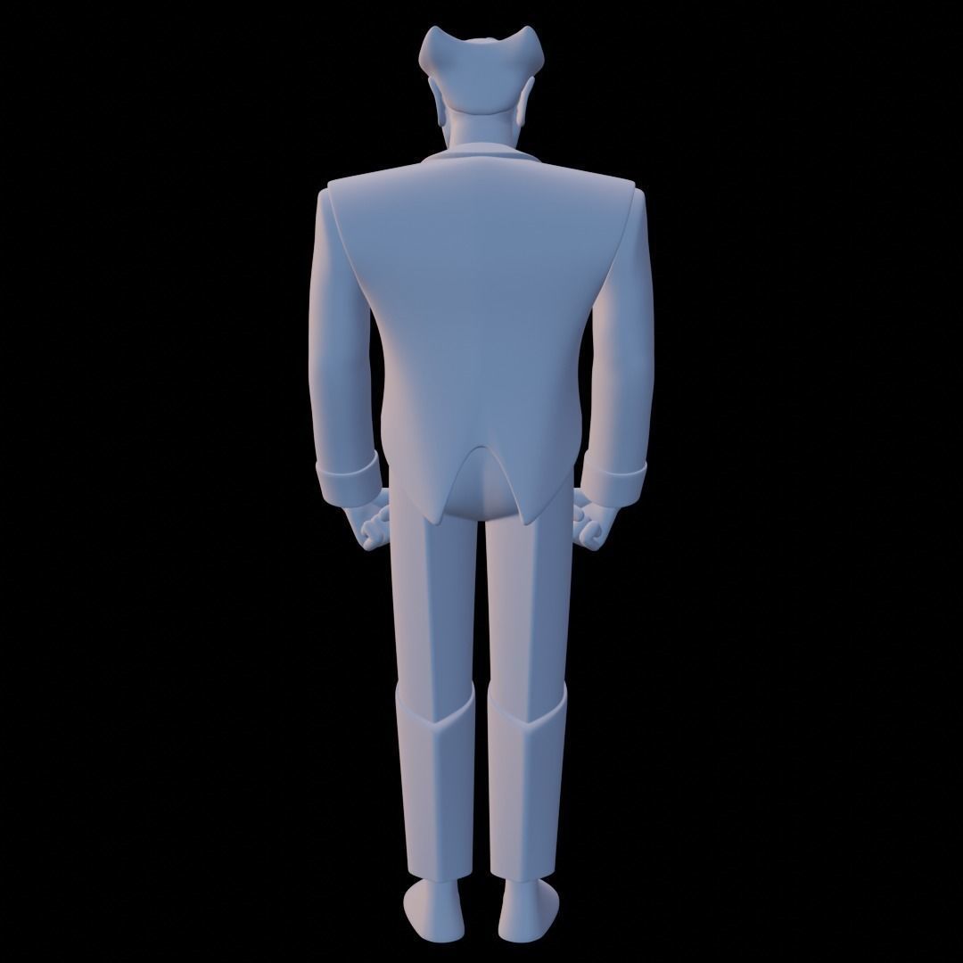 Joker from The Batman Animated Series  3D print model_7