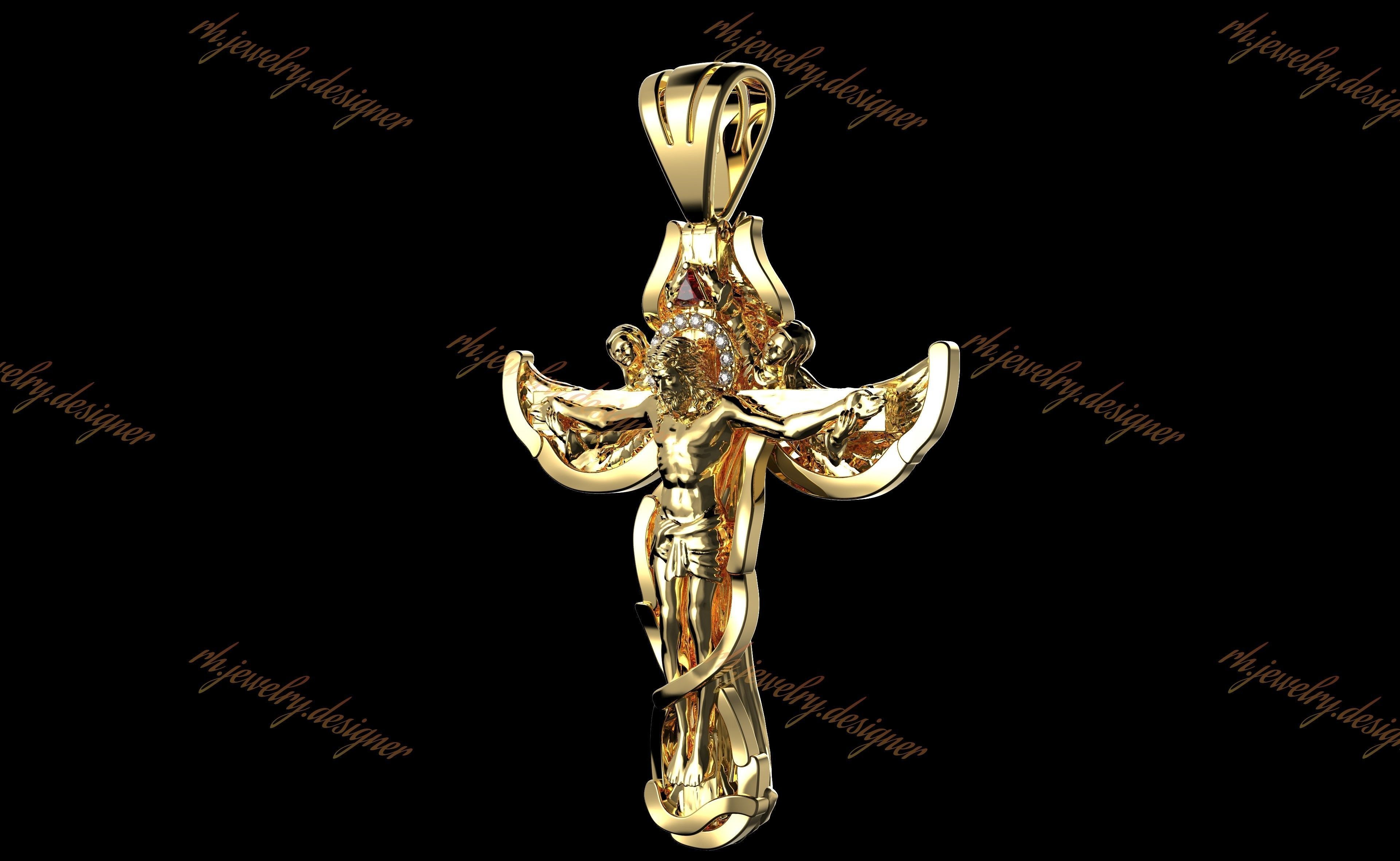 Gold N1034 3D print model_1