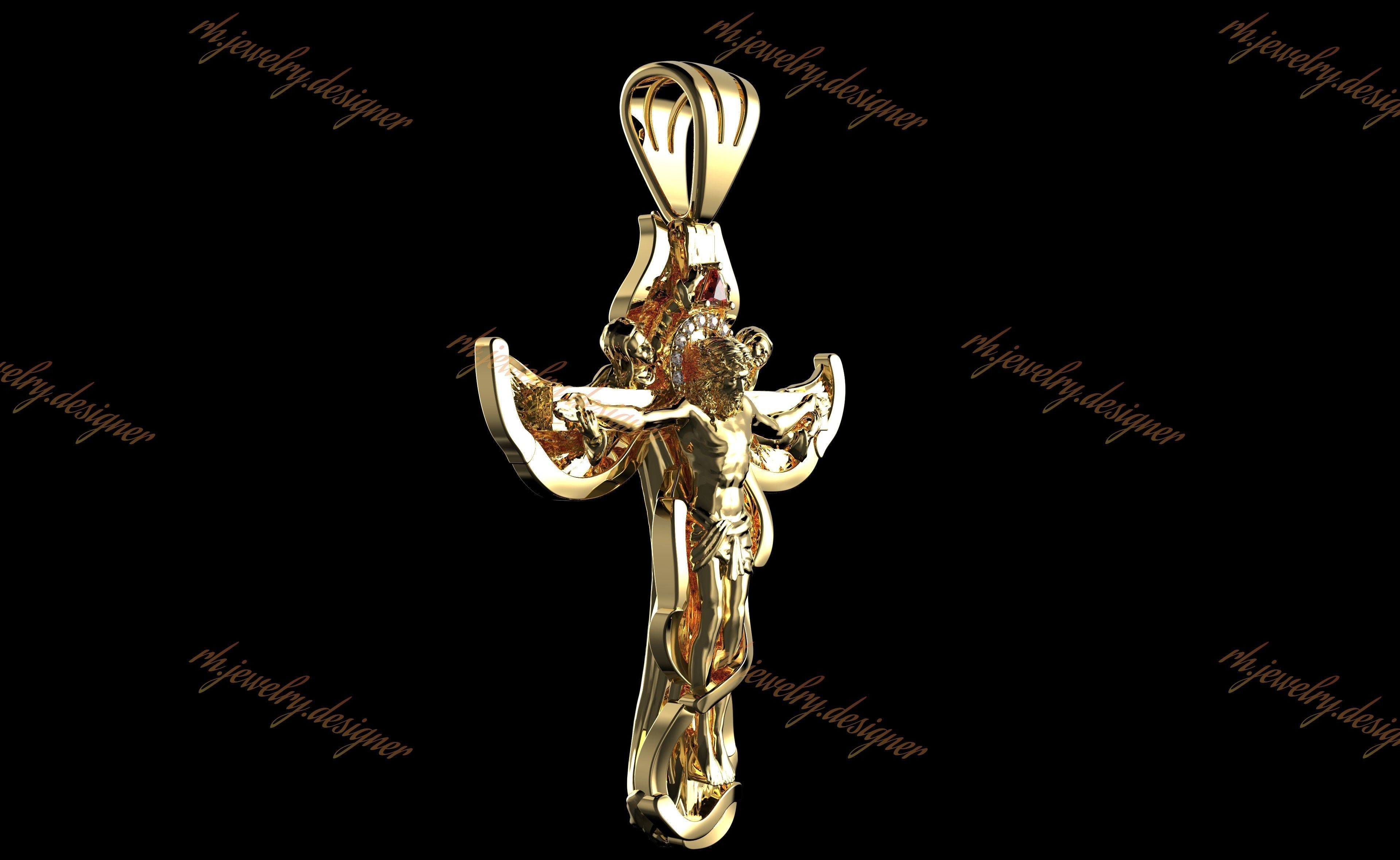 Gold N1034 3D print model_2