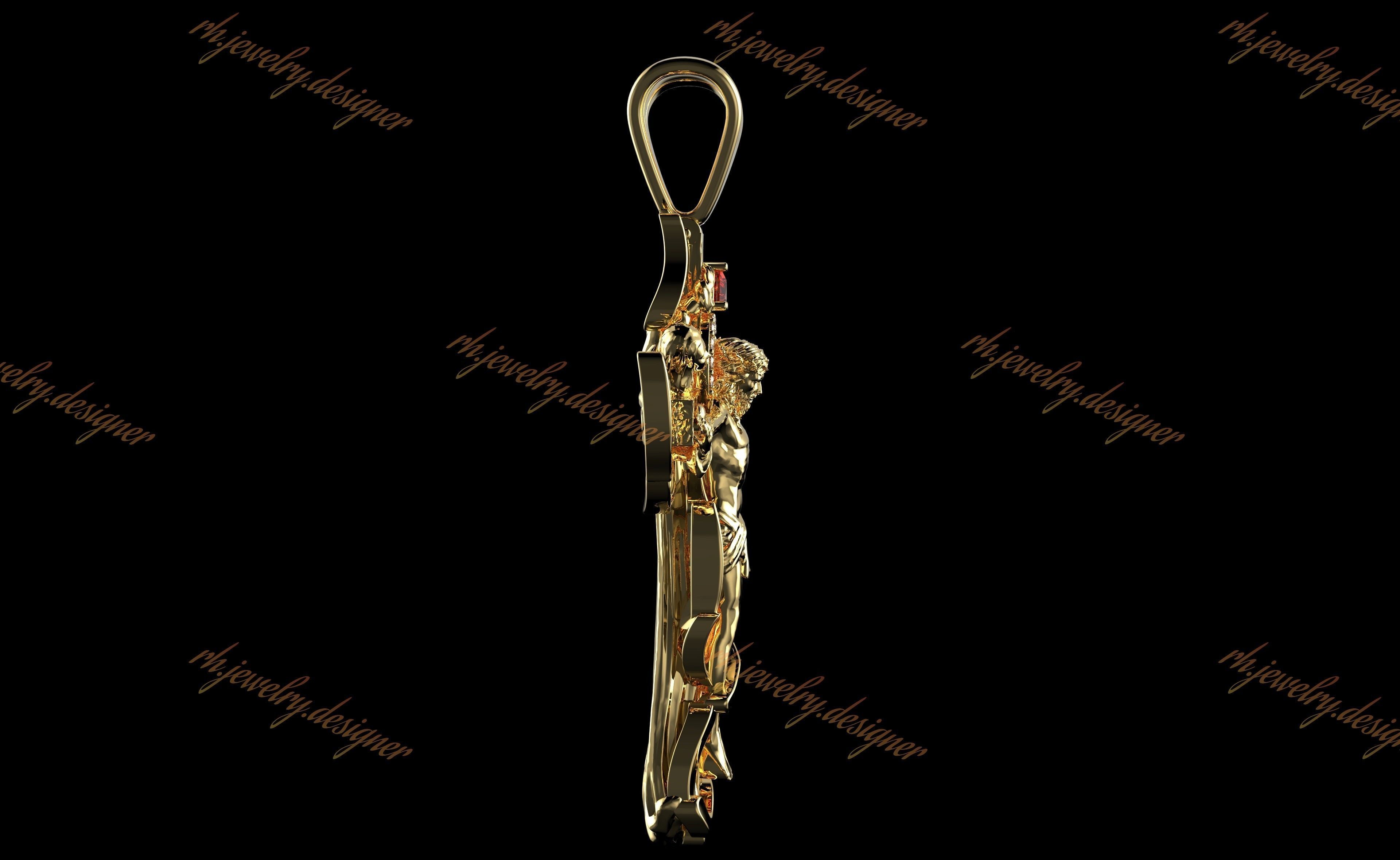 Gold N1034 3D print model_3