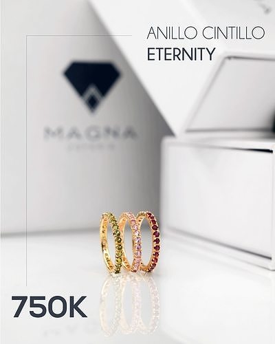 ETERNITY RINGS 3D print model