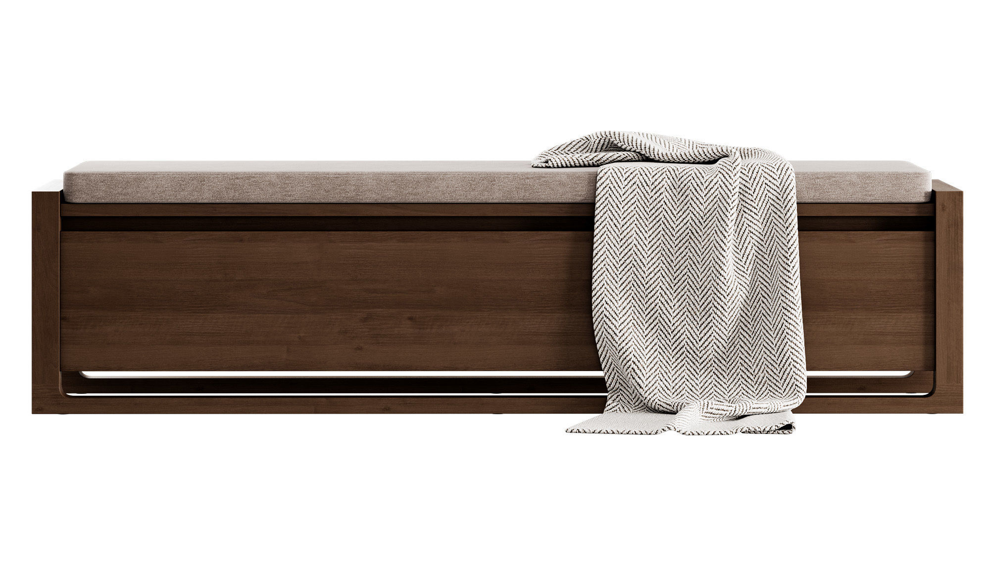 Matera Storage Bench Cushion by Design Within Reach 3D model_17