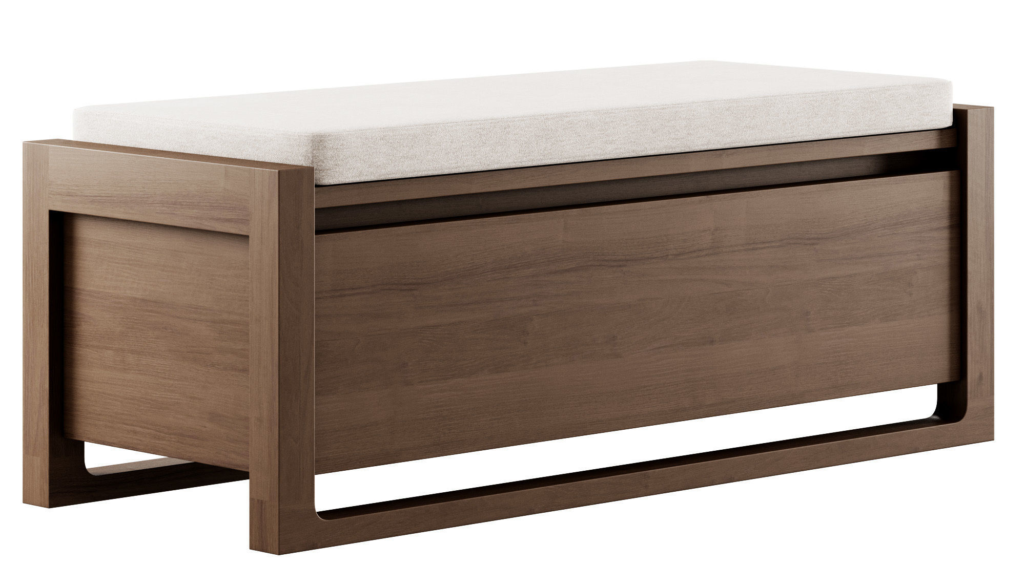 Matera Storage Bench Cushion by Design Within Reach 3D model_9